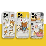 Rilakkuma cute mobile phone case for Redmi 10 10C 10 12 12C 11A POCO C55 13C POCO C65 9 POCO M2 9A 9