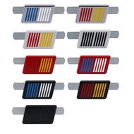 3D Metal Car Front Grille emblem Body Side Rear logo Emblem Sticker for Mitsubishi RALLIART V5 V6 AS