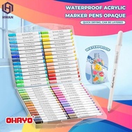 【OHAYO Design】Acrylic Markers Pen Penanda Enmy Lukisan Cat Akrilik Lukisan Seni Arcylic Markerpen