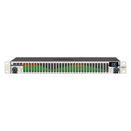 DGNOG MU-31 Professional Digital Equalizer 31-Band Stereo Digital Effect LED Graphic Equalizer Contr