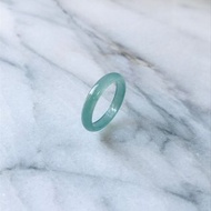 翡翠　天然　硬玉　戒指　瓜地馬拉產　19號