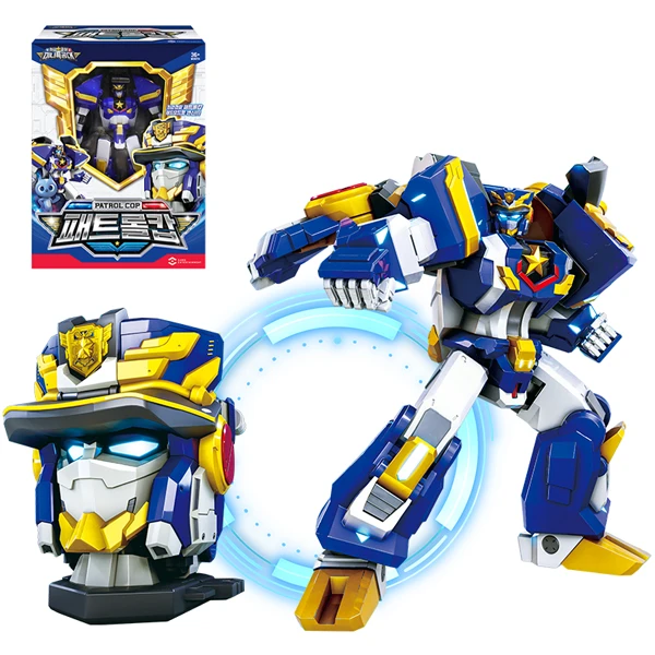 Đồ Chơi Robot Siêu Cảnh Sát Tuần Tra Patrol Cop Điện Năng - Miniforce 505001