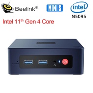 FYKDS Beelink Mini S Intel 11th Gen N5095 Mini S12 Pro N95 N100 8GB 256GB 16G 500G 1000M WiFi5 Deskt