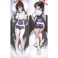 Game Blue Archive Hanekawa Hasumi Dakimakura Hugging Body Pillow Cover Case Double Side Printed Pill