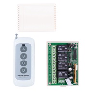 DC 12V 5V 433Mhz Universal Wireless Remote Control Switch 4CH relay Receiver Module With 4 channel R