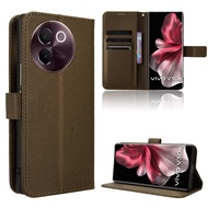 Flip Case For Vivo V30e 5G Case Wallet PU Leather Back Cover For Vivo V30e 5G Phone Casing