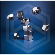 SUS 304 A2 UNC MEDIUM Hex Nut (5/8 3/4 7/8 1) Stainless Steel Hex Nut UNC Thread