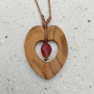 黃連木燈籠果阿拉善瑪瑙項鍊