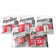 Energizer Max Alkaline Battery | AA2 / / AA4 / AAA4 / 9V1