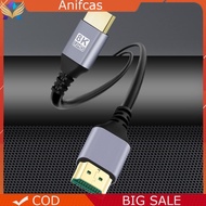 8K UHD Ver 2.1 HD TV Cable 48Gbps HD TV Cord HDMI-Compatible 2.1 for Computer TV