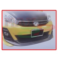 Perodua Myvi SE (2011) EXT Style Front Skirt Skirting Bumper Lower Lip Spoiler ABS Plastic Bodykit B