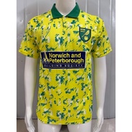 92-94NW Qishi Home Yellow Retro Short-Sleeve High-Quality Soccer Jersey S-XXL