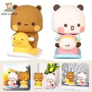 8TH 6.5ซม Bubu Dudu โมเดลหมีของเล่นศิลปะ Bubu Dudu หมีแพนด้าหมีแอคชั่นน่ารักหมีแพนด้าสำหรับเด็ก