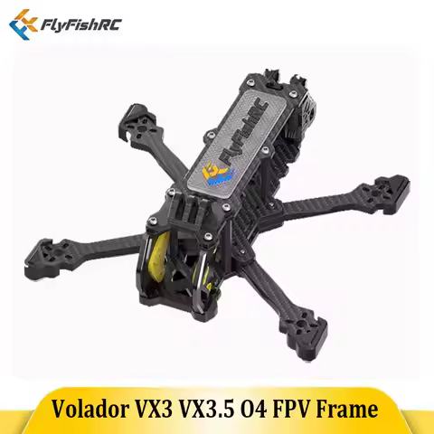 FlyFishRC Volador VX3 VX3.5 O4 FPV Frame 3inch 3.5inch Compatible with DJI O4 Air Unit For FPV RC Fr