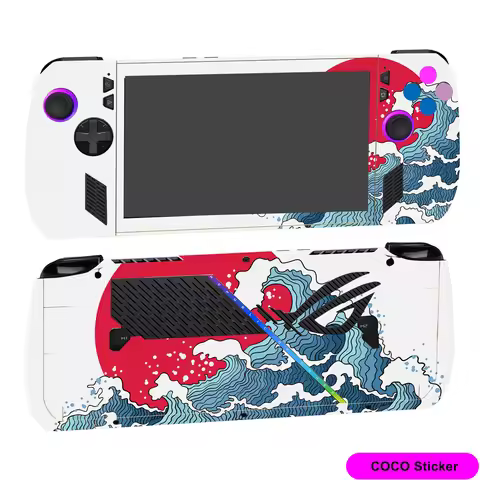 For Rog Ally X Protective Vinyl Decal Full Set Wrap Cover for Rog Ally X Cover Skin Sticker