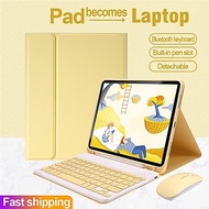 Tecno Megapad 11 Book Cover Leather Flip Case Keyboard Wireless Mouse Bluetooth Leather Casing Cover