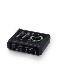 帶有xlr/48v幻像電源的2通道usb音頻接口,適用於錄音、串流和製播,專業工作室音頻接口,適用於吉他手、歌手、播客和製作人。