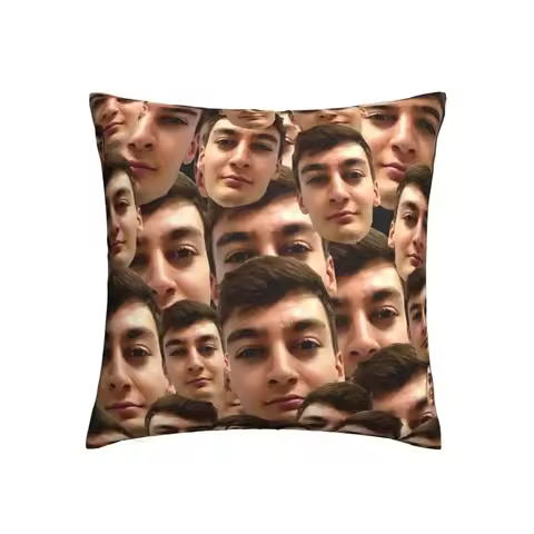 F1 Superstar George Russell Square Pillowcase Polyester Two Side Printing Decorative Cushion Cover F