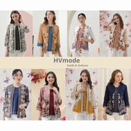HVmode - modern batik numerals Batik top - Batik Blouse 242 - 242AZ - 242KUY - 242BBC - 242UTI - 242