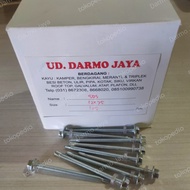 Sekrup Asbes Gelombang Kecil / SDS / Drilling Screw 12 x 75 / 7.5cm