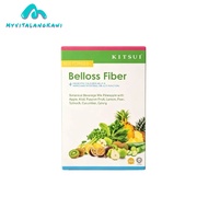 KITSUI Belloss Pre + Probiotic Halal Detox Fiber Sembelit | Prebiotics Probio