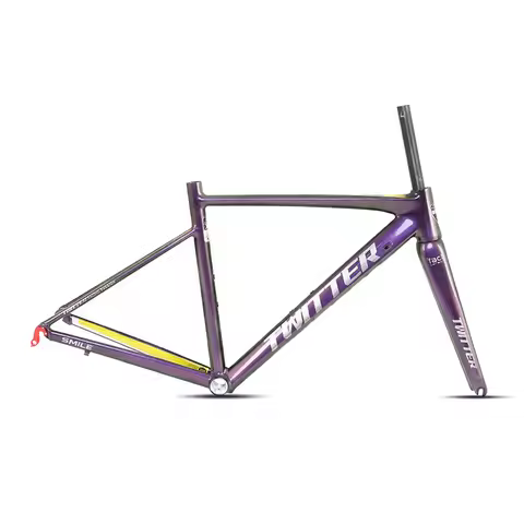 TWITTER Factory Smile Road Frame C Brake Aluminum Alloy Road Bicycle Carbon Forks Xxs Road Bike Fram