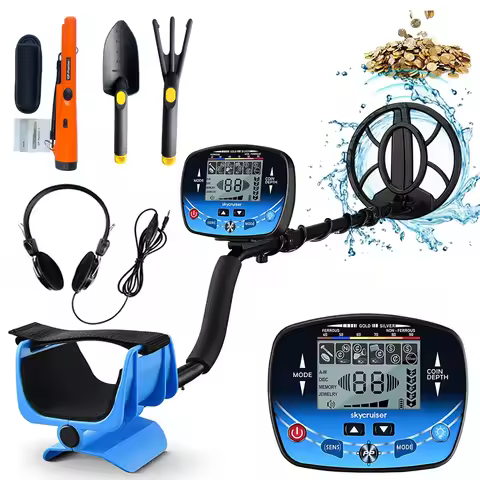 Metal Detector MD910 Professional High Sensitivity Search Finder Gold Detector MD910B Treasure Hunte