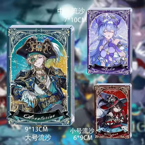 Anime Game Honkai: Star Rail HoYoFair 2025 Cosplay Aventurine Robin Tingyun Feixiao Acrylic Flowing 