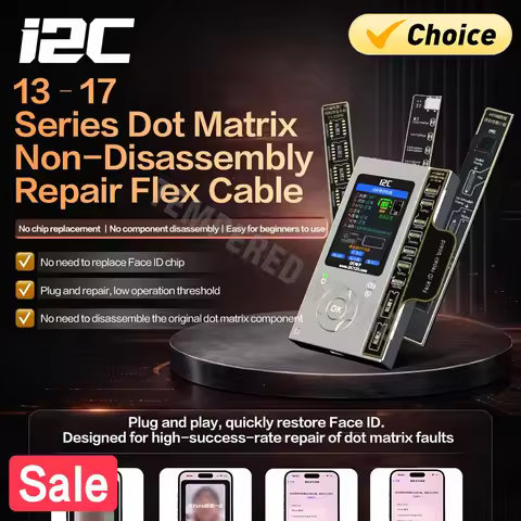 i2C I6S MC15 No Soldering Required Face ID Test Flex Cable No Welding for iPhone X to 17 Pro Max Dot