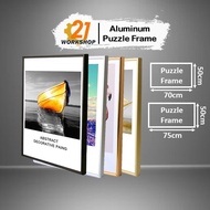 21Workshop Aluminum Alloy Puzzle Frame 1000PCS Jigsaw Puzzle Wall Frame 75x50cm 70x50cm / 1000 Piece Jigsaw Puzzle Frame