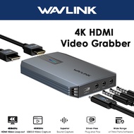 WAVLINK 4K HDMI Video Capture Card HDMI Video Grabber for Live/Gaming Streaming