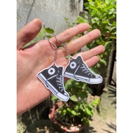 Sneaker keychain, All Star shoe keychain, soccer keychain, Man Utd keychain