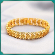 Emas 916 Lelong Bracelet for Women Men Couple Bracelet 916 Gold Bead Bracelet Ladies Wedding Accesso