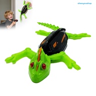 Shenyoushop Electric Remote Control Gecko Toy Rechargeable RC Wall Crawler Lizard Robot Toddlers Edu