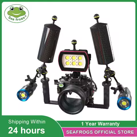 40meter Waterproof Camera Case Housing for Olympus E-M5III 12-40mm 12-50mm Dome Port