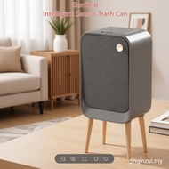 Genfield Smart Sensor Trash Can Household with Lid Kitchen Living Room Office High Feet Large Large 