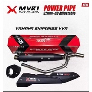 MVR1 Power Pipe with Muffler Cover for Sniper 155 VVA