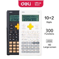 Deli Calculator E1720 Scientific Calculator 300 Functions Multifunction Universal Scientific Calcula