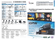 วิทยุสื่อสาร Mobile iCOM รุ่น IC-F5123D  ( เครื่องมีทะเบียนถูกกฎหมาย )