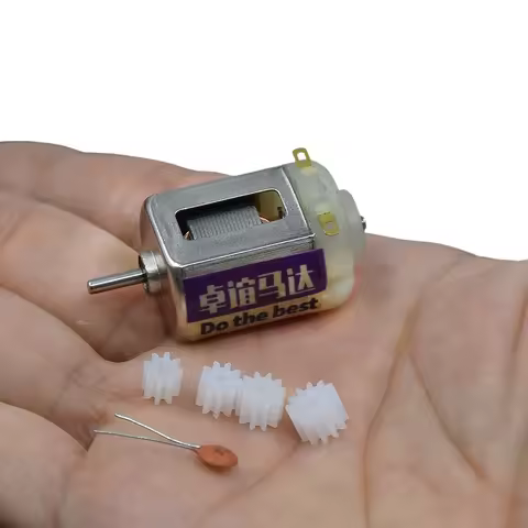 Micro FK-130 Carbon Brush Motor DC 3.7V 6V 7.4V 8.4V High Speed Mini 130 Strong Engine Cooling Hole 