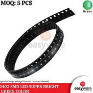 HIJAU LED 0402 SMD GREEN SUPER BRIGHT GREEN LED SMD 0402 SUPER BRIGHT GREEN easywa53 Let's Order