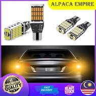 Car Reverse Light Turn Signal Lampu Instrument Lamp Signal Bulbs 4014 T15 LED 45SMD Myvi Aixa Perodua Alza Proton