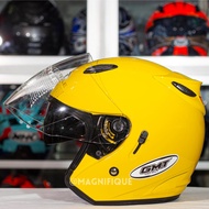 Helm Half Face GMT Original Double Visor Helem Motor SNI Murah Helmet Pria Wanita Dewasa