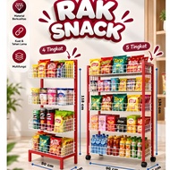 NAGAMAS RAK CIKI/RACK SNACK/ SHOWCASE STALL SNACK RACK