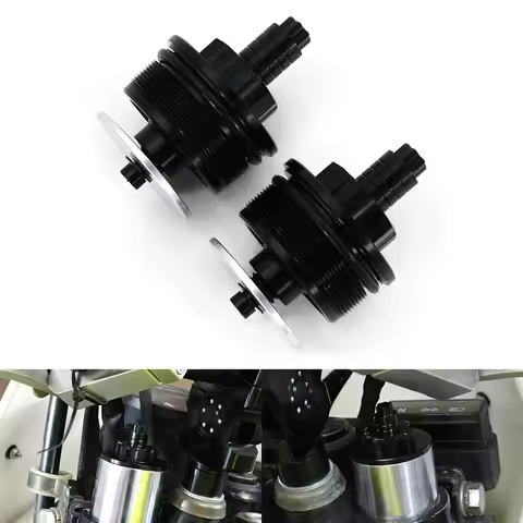 Motorcycle CNC Fork Preload Adjusters Bolts Cap Fit For Suzuki DL1000 V-Strom 1000 DR650SE DR650S DR