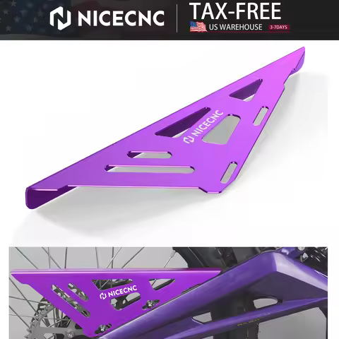 NICECNC For Surron Electric Bike Rear Chain Guard Cover Protector For 2025 2024 2023 Surron Light Be