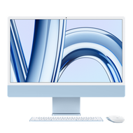 Apple - Apple 翻新產品 24 吋 iMac Apple M3 晶片配備 8 核心 CPU 及 10 核心 GPU - 藍色