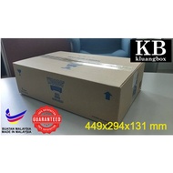 (449x294x131mm)10piece New Rejected Box Kotak Reject Storage Packaging Packing Carton Kotak Pindah R