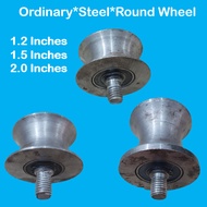 Toyu Ordinary~Steel~Round Wheel 1.2 Inches, 1.5 Inches and 2.0 Inches