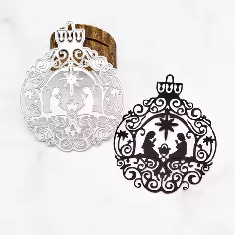1PC Religious Christian Jesus Newborn Metal Cutting Dies for DIY Scrapbooking Album Card Making Pape